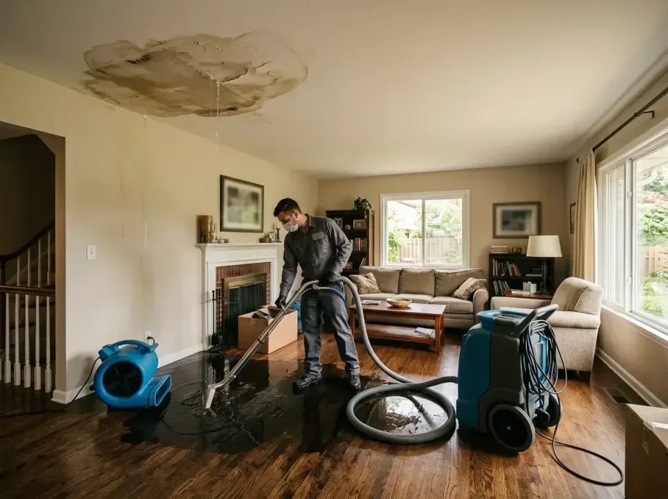 attic-pipe-burst-ceiling-drip-008 — frequently asked questions, Water Damage Restoration & Carpet Care in Glenwood, IA